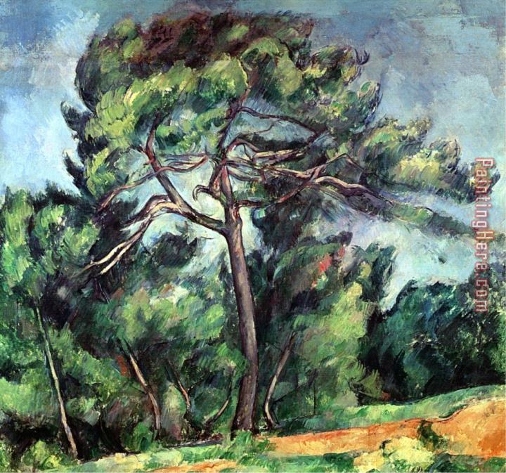 Paul Cezanne The Large Pine Circa 1889